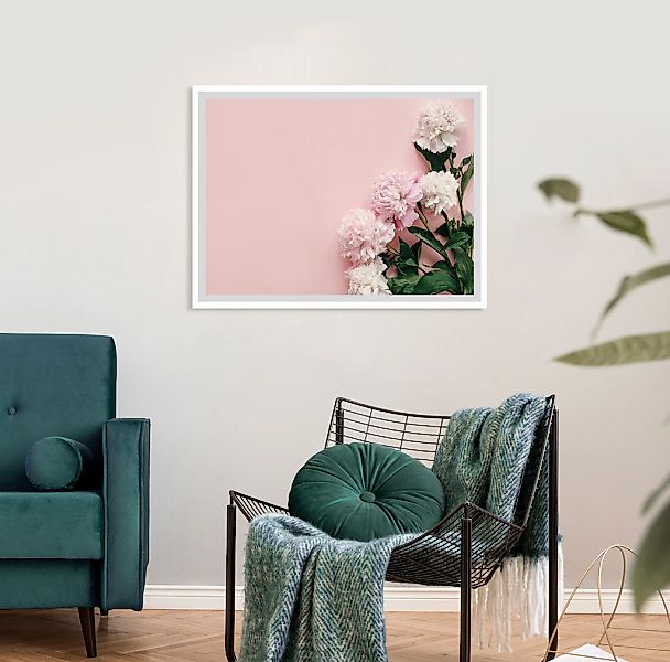 queence Bild »Gunda«, Blumen, Rosen, gerahmt günstig online kaufen