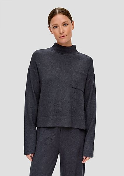 s.Oliver Sweatshirt Sweatshirt aus Viskosemix günstig online kaufen