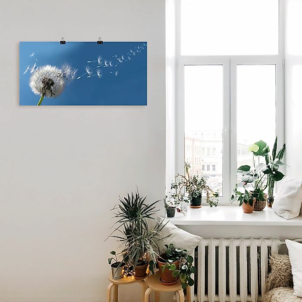 Artland Wandbild "Pusteblume", Blumen, (1 St.), als Alubild, Outdoorbild, L günstig online kaufen