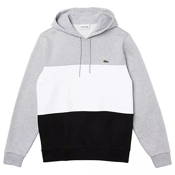 Lacoste Sh6900 Sweatshirt XS Silver Chine / White-Black günstig online kaufen
