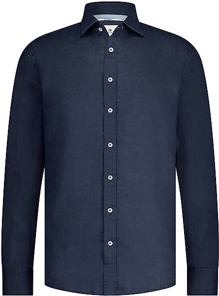 State Of Art Hemd Leinen Navy - Größe 4XL günstig online kaufen