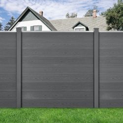 neu.holz Gartenzaun, »Segovia« Lamellenzaun mit Pfosten günstig online kaufen