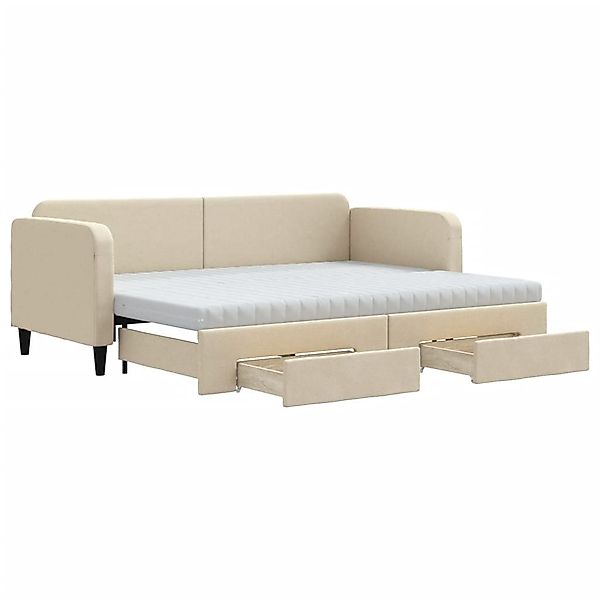vidaXL Bett Tagesbett Ausziehbar mit Schubladen günstig online kaufen