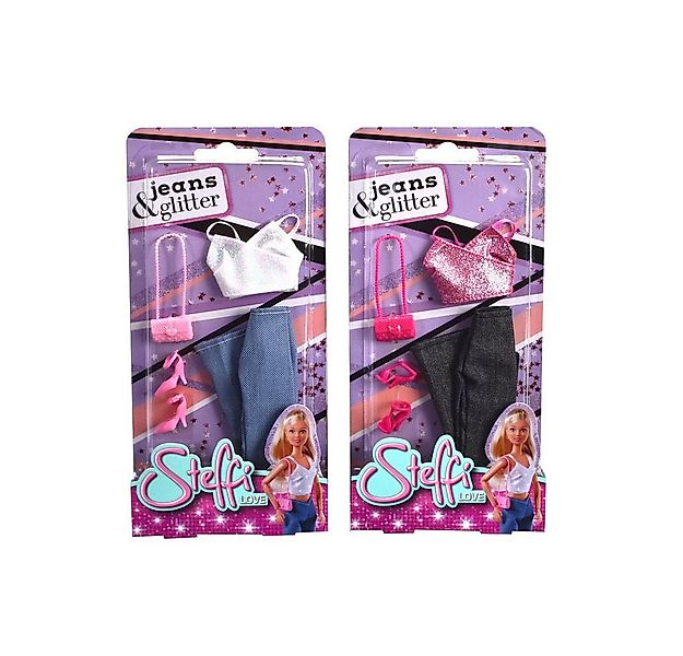SIMBA Babypuppe Steffi Love - Jeans & Glitter - 1 Stück günstig online kaufen