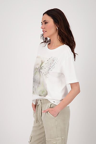Monari Rundhalsshirt, mit Frontprint günstig online kaufen