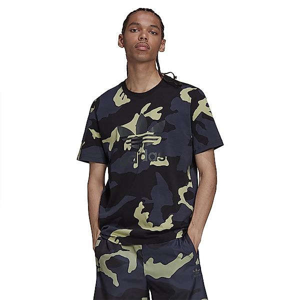 Adidas Originals Camo Aop Kurzärmeliges T-shirt XL Shadow Navy günstig online kaufen