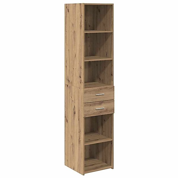 vidaXL Highboard Artisan-Eiche 40 x 42,5 x 185 cm Holzwerkstoff 3402636 günstig online kaufen