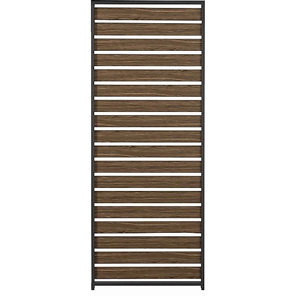 Horizontal-Wand Mirador 93 cm für 4 m Wand Ebenholz Braun Nachbildung günstig online kaufen