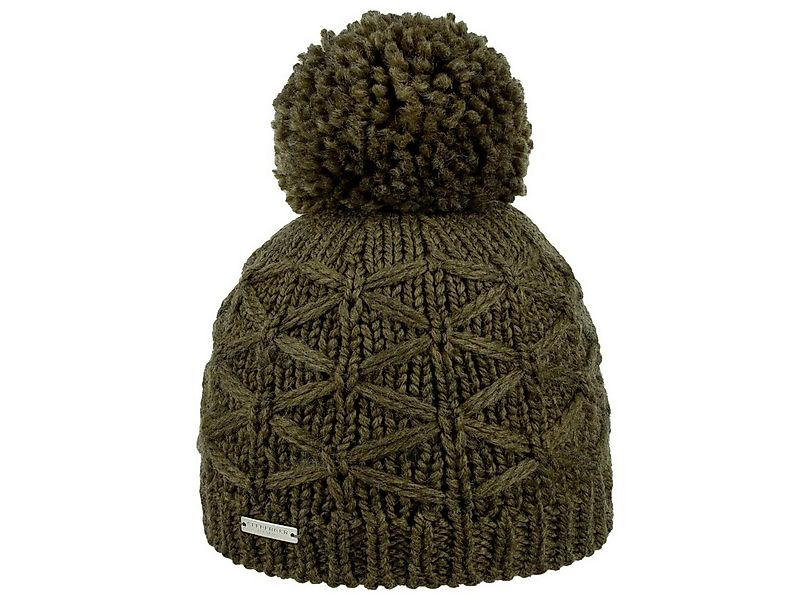 Seeberger Bommelmütze (1-St) Strickmütze mit Futter günstig online kaufen