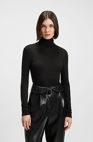 BOSS ORANGE Rollkragenshirt Eliana Premium Damenmode günstig online kaufen
