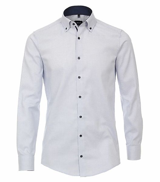 VENTI Langarmhemd "VENTI Hemdjacke uni" günstig online kaufen