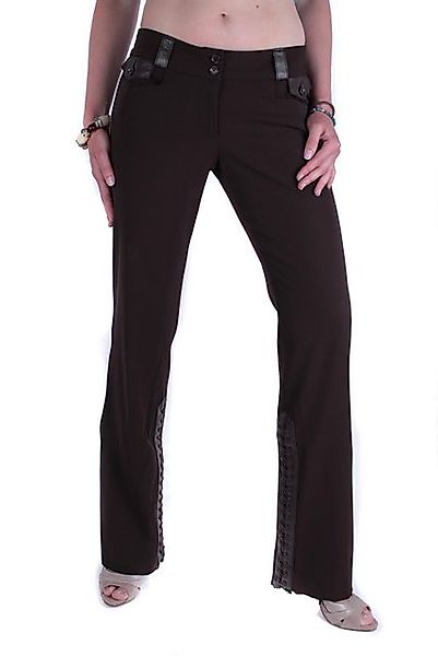 DOLCE & GABBANA Lederhose Dolce & Gabbana D&G Damen Hose Lederhose günstig online kaufen