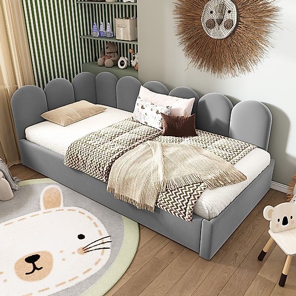 STILVORA Polsterbett Schlafsofa 90x200cm Tagesbett ausziehbar günstig online kaufen