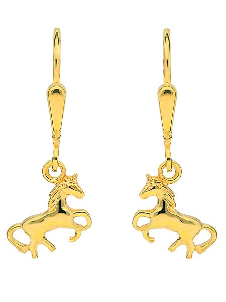 Adelia´s Paar Ohrhänger "1 Paar 333 Gold Ohrringe / Ohrhänger Pferd", 333 G günstig online kaufen