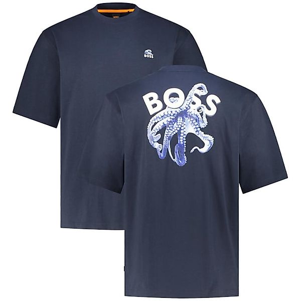 BOSS T-Shirt mit Print auf Vorder-und Rückseite günstig online kaufen