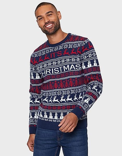 Threadbare Rundhalspullover Thistle (1-tlg) mit tollem Weihnachtsmotiv günstig online kaufen