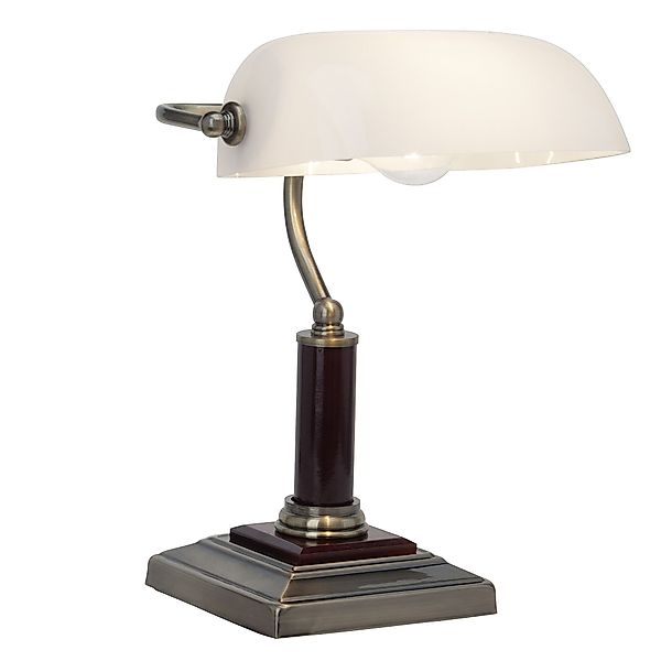 Brilliant Tischleuchte Bankir, ohne Leuchtmittel, Tischlampe günstig online kaufen