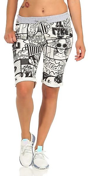CLEO STYLE Sweatbermudas Sweat Bermuda 9 günstig online kaufen