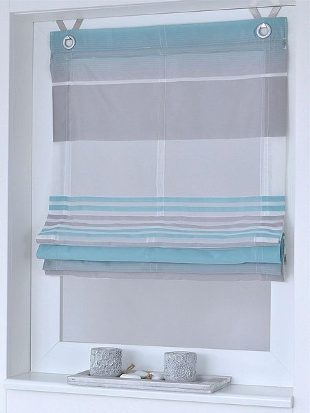 Kutti Raffrollo »Jamaica« mit Hakenaufhängung ohne Bohren freihängend halbt günstig online kaufen