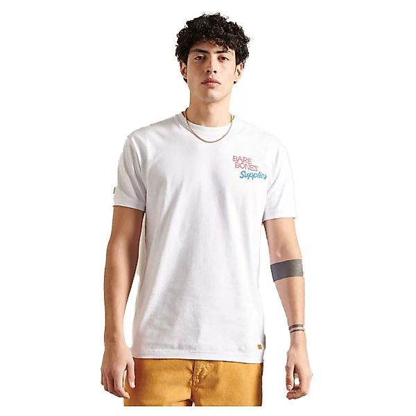 Superdry Workwear Box Fit Kurzarm T-shirt XL Brilliant White günstig online kaufen