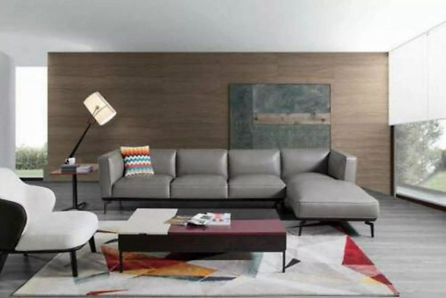 JVmoebel Ecksofa Neu Leder Couch Wohnlandschaft Eck Garnitur Design Modern günstig online kaufen