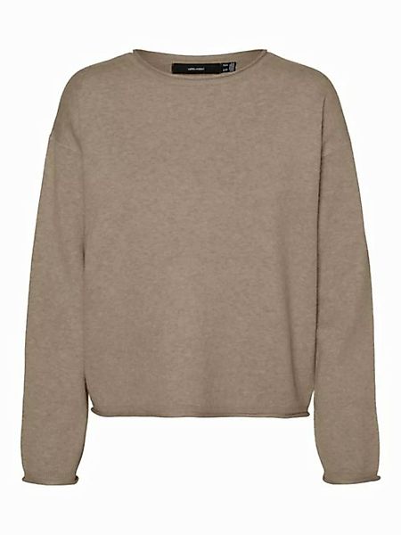 Vero Moda Strickpullover VMGOLD ROLL LS O-NECK PULLOVER GA günstig online kaufen