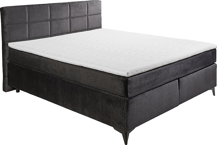 ED EXCITING DESIGN Boxspringbett Navarra, wahlweise günstig online kaufen