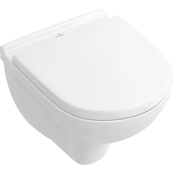 Villeroy & Boch Wand-WC O.novo compact Tiefspüler Alpinweiß CeramicPlus günstig online kaufen