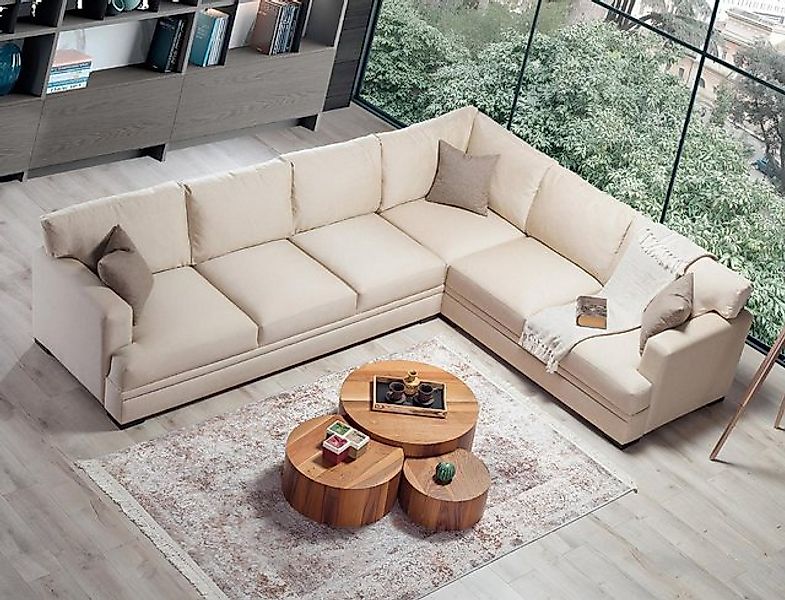 Xlmoebel Ecksofa Luxuriöses L-förmiges Design-Sofa für das Wohnzimmer, Herg günstig online kaufen