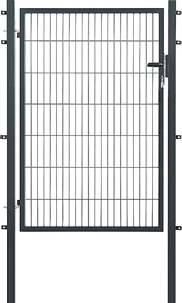 GARDEN N MORE Zauneinzeltür "Einzeltor Premium" 143 cm hoch, anthrazit günstig online kaufen
