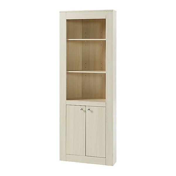 en.casa Eckschrank »Eura« Eckregal 170x62x30cm Eiche günstig online kaufen