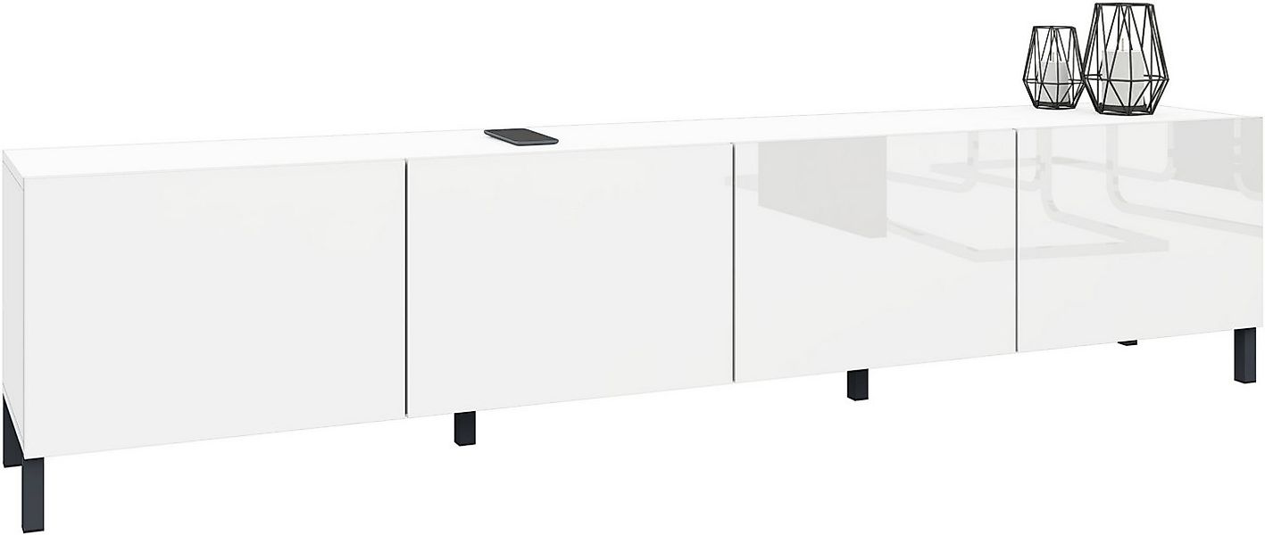 borchardt Möbel Lowboard Sophia, TV-Schrank mit Metallfüßen, Metallfüße, gr günstig online kaufen