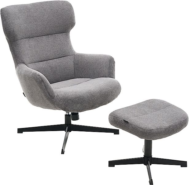 Home affaire Sessel »Clarah Relaxsessel, TV-Sessel mit Hocker« 360° Grad dr günstig online kaufen