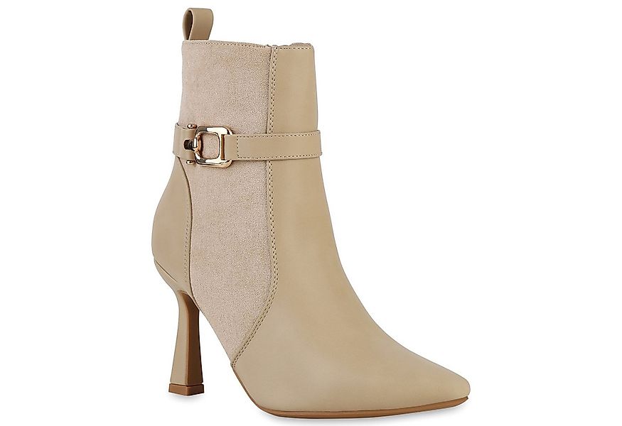 VAN HILL 840747 Stiefelette Damen Leicht Gefütterte Klassische Stiefeletten günstig online kaufen