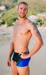 Luvanni Boxer-Badehose Badehose Herren Schnelltrocknende Beachshorts günstig online kaufen