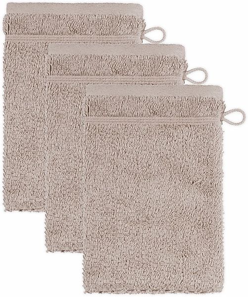Möve for frottana Waschhandschuh "Pearl" mit Perloptik günstig online kaufen