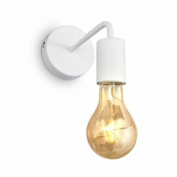 B.K.Licht LED Wandleuchte Retro Wandspot weiß Flurlampe Wohnzimmer Bettlich günstig online kaufen