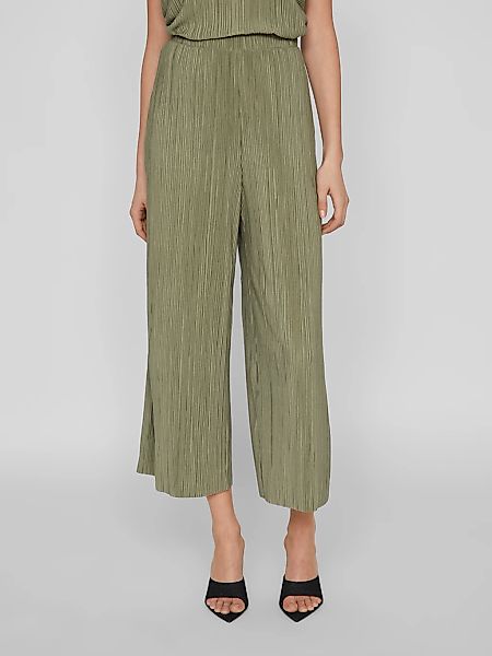 Vila "VIPLISA HW CULOTTE PANTS - NOOS" Sommerhose, plissierte Optik günstig online kaufen