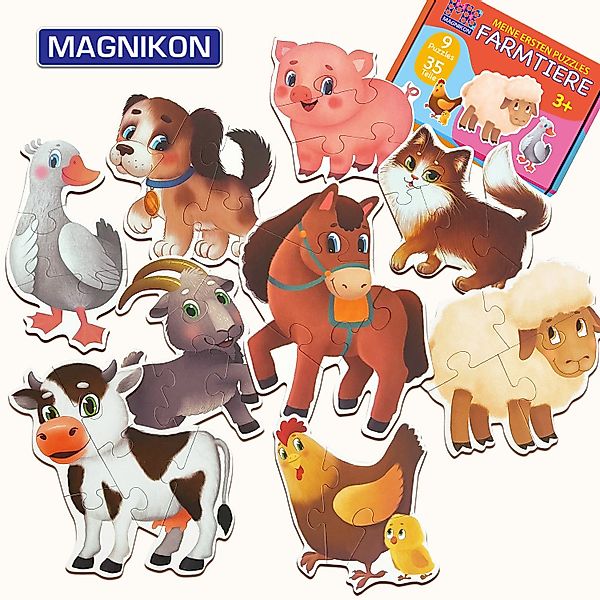 MAGNIKON Puzzle Puzzles für Kleinkinder Große günstig online kaufen