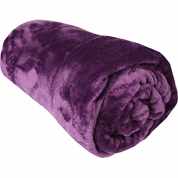 Bestlivings Kuscheldecke Celina 2er Pack Violett 60 x 80 cm günstig online kaufen