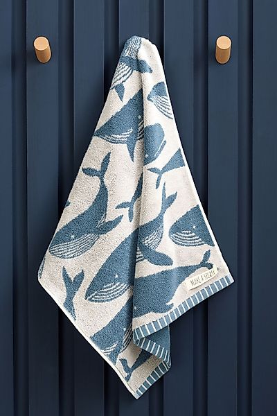 Next Handtuch Baumwoll-Handtuch, Wal, (1-St) günstig online kaufen