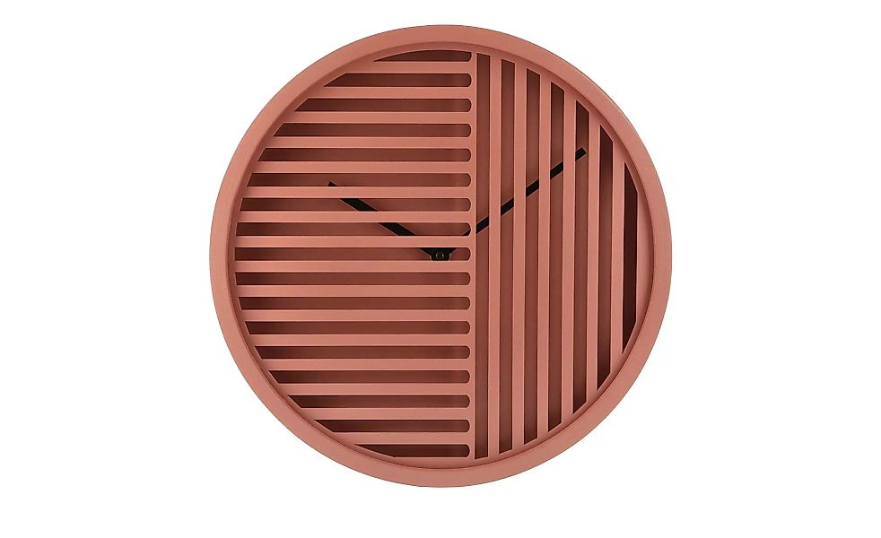 Wanduhr - rosa/pink - 4,8 cm - Dekoration > Uhren & Wetterstationen - Möbel günstig online kaufen