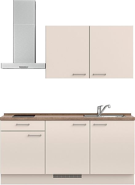 nobilia® Küchenzeile »"Laser I",Ausrichtung wählbar, Breite 180 cm« vormont günstig online kaufen