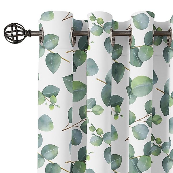 Abakuhaus Gardine Dekorative 2-Panel-Fenstervorhänge für Schlafzimmer günstig online kaufen