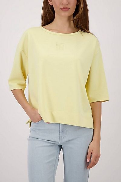 Monari T-Shirt 410185 Präge-Emblem als stilvoller Blickfang günstig online kaufen