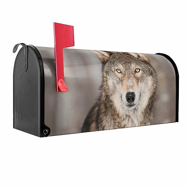 Banjado Amerikanischer Briefkasten Schwarz 48x22x16cm US Mailbox Letterbox günstig online kaufen