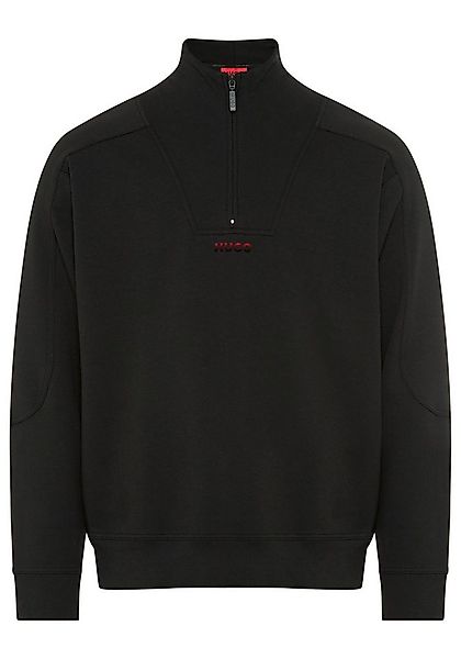 HUGO Sweatshirt Troyerkragen mit Reißverschluss günstig online kaufen