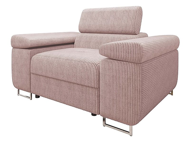 MIRJAN24 Sessel Torezio Cord, Einstellbare Kopfstützen, 134x102x70-90 cm günstig online kaufen