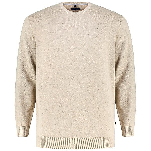 CASA MODA Strickpullover aus Baumwolle Farbe beige Größe: 5XL günstig online kaufen