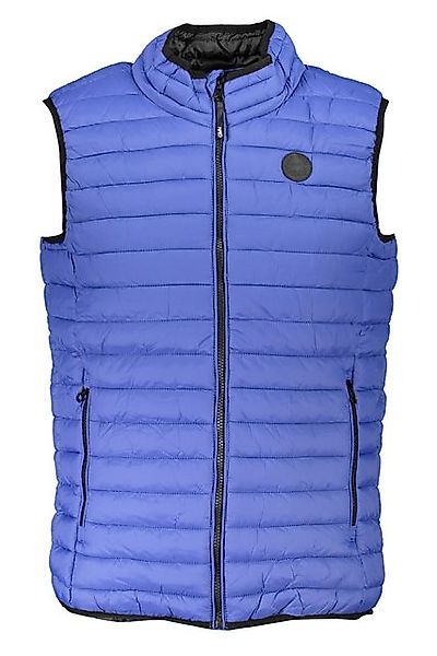 GIAN MARCO VENTURI Outdoorjacke Herren Blaue Weste Ärmellos mit Reißverschl günstig online kaufen